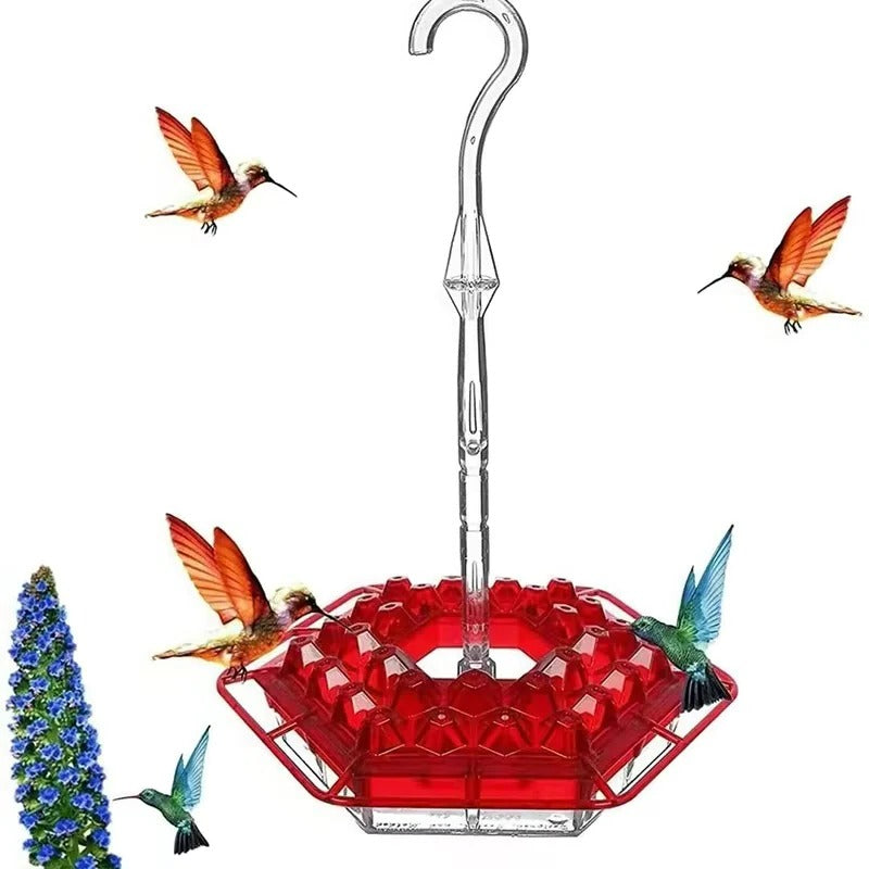 Ant-Proof Hummingbird Feeder — Hanging Outdoor Perch
