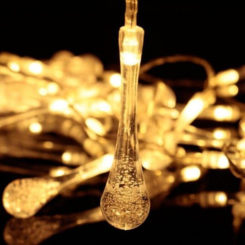 Solar-Powered String Lights – 15.7ft 20 LEDs