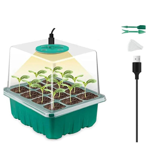 Nursery Pot with Grow Light — Plant Seed Starter Tray