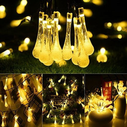Solar-Powered String Lights – 15.7ft 20 LEDs