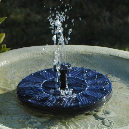 Solar Water Fountain for Garden — Eco-Friendly Outdoor Fountain