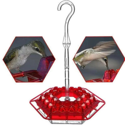 Ant-Proof Hummingbird Feeder — Hanging Outdoor Perch