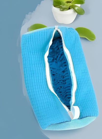 Reusable Shoe Laundry Cleaning Bag – Zippered Sneaker Wash Bag