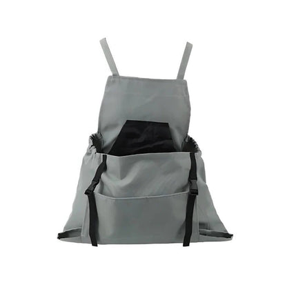 Durable Harvesting Apron with Drop-Release Pouch