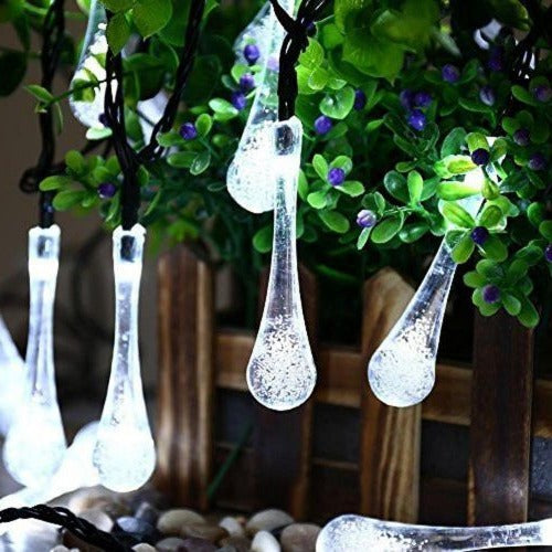 Solar-Powered String Lights – 15.7ft 20 LEDs