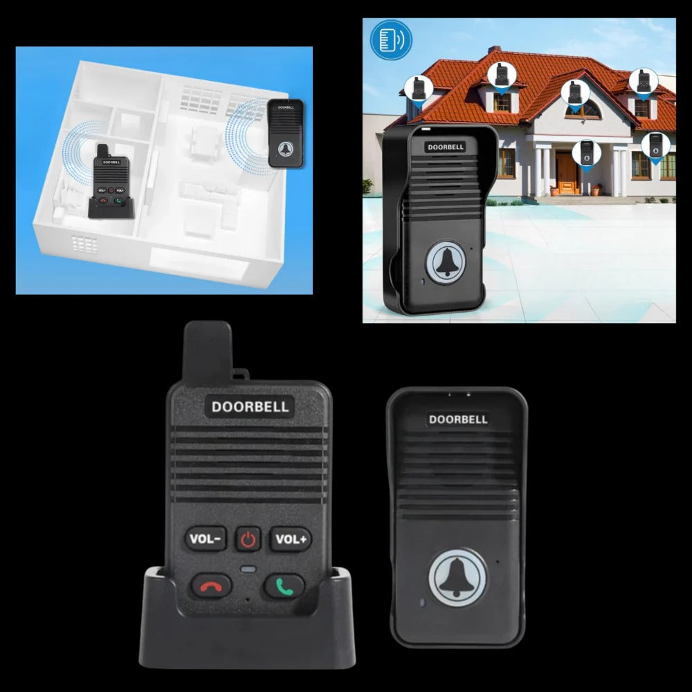 Advanced Communication Intercom Doorbell – Hands-Free Video Doorbell