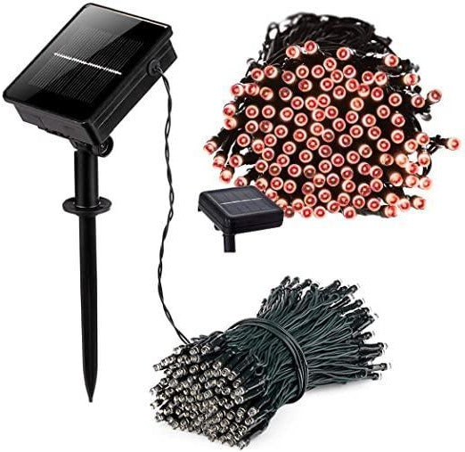 17-Meter Solar-Powered LED Fairy Lights String – 100 Lights