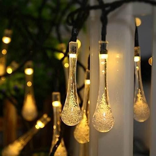 Solar-Powered String Lights – 15.7ft 20 LEDs