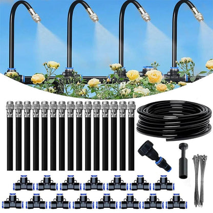 Drip Irrigation Kit with 360° Flexible Hose