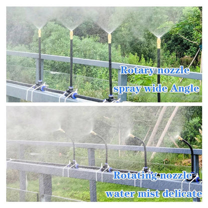 Drip Irrigation Kit with 360° Flexible Hose