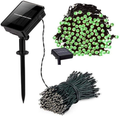 17-Meter Solar-Powered LED Fairy Lights String – 100 Lights