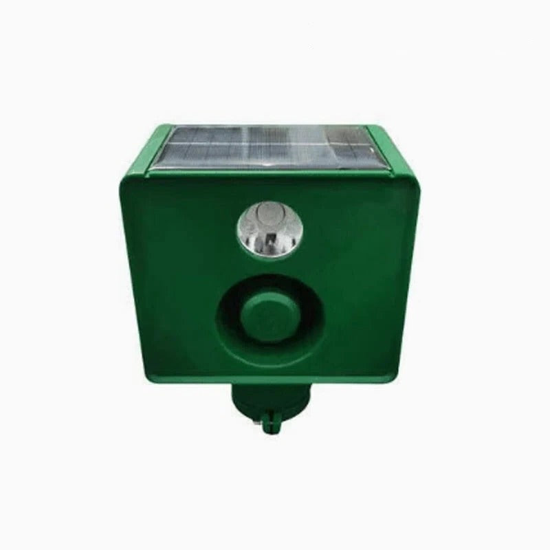 Beast Repellent Solar Warning Lights — High-Volume Alarm