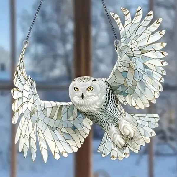 Hummingbird Suncatcher — Colorful Window Hanging