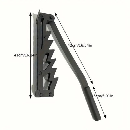 Wall-Mounted Firewood Kindling Splitter