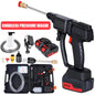 Cordless High-Pressure Washer with 2 Batteries