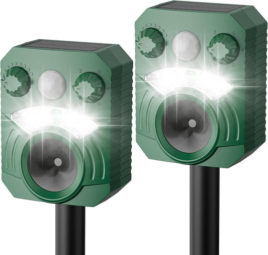 Advanced Ultrasonic Outdoor Cat & Dog Deterrent