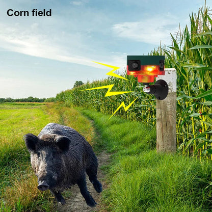 360° Solar Animal Repeller – Bird, Boar, Rabbit & Deer Deterrent