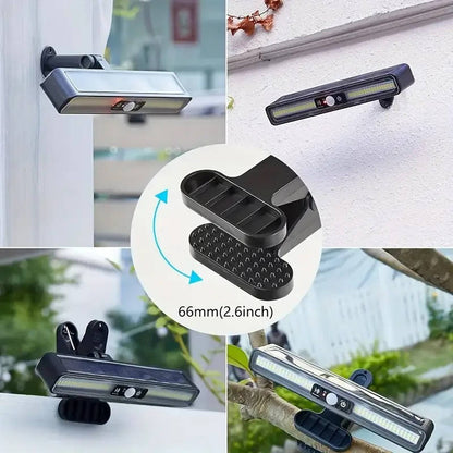 2-Set Portable Solar Fence Lights
