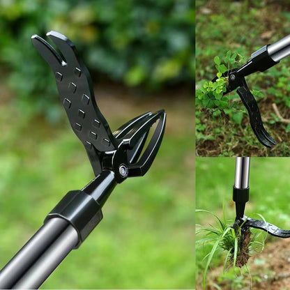 Stand-Up Weed Puller Tool — No-Bend Garden Weeder
