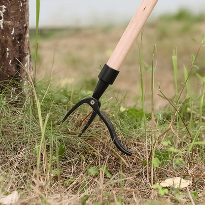 Standing Weed Puller – Stainless Steel Bend-Free Weeder