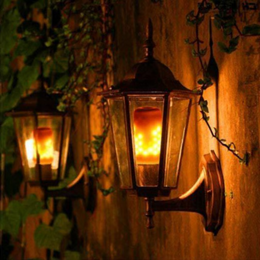 LED Flame Effect Light Bulb – Realistic Flickering Flame Light