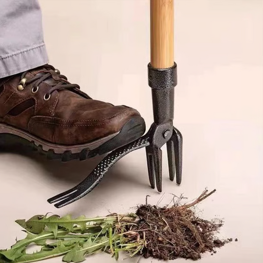 Standing Weed Puller – Stainless Steel Bend-Free Weeder