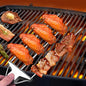Three-Prong Grill Skewer Set – Pull-Release BBQ Tool