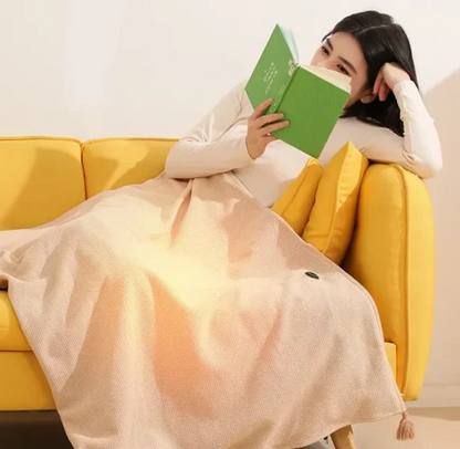 Portable Heated Shawl — Cozy Wearable Warmth