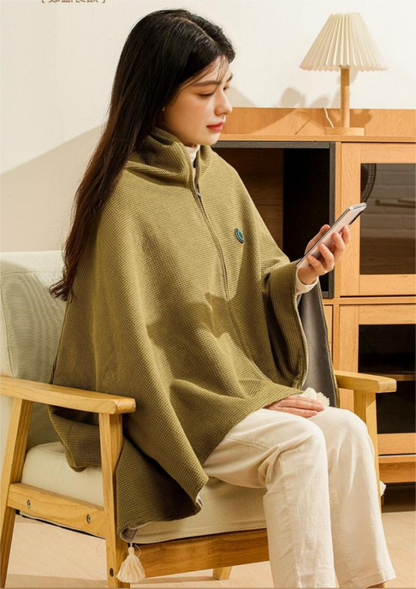 Portable Heated Shawl — Cozy Wearable Warmth