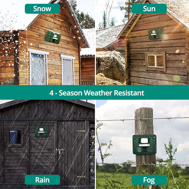 Woodpecker Ultrasonic Repeller — Humane Bird Deterrent