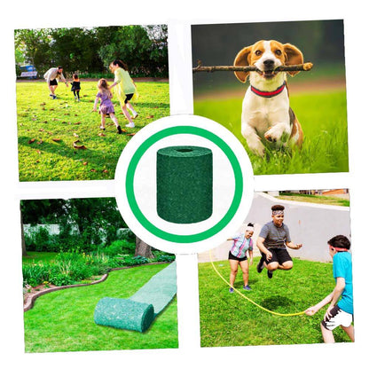 Quick Fix Green Grass Seed Mat — Instant Lawn Patch