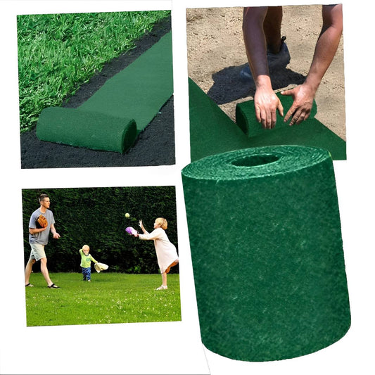 Quick Fix Green Grass Seed Mat — Instant Lawn Patch