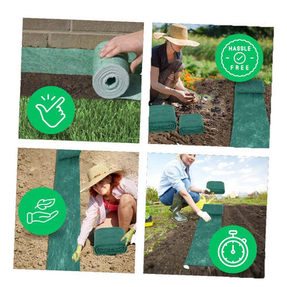 Quick Fix Green Grass Seed Mat — Instant Lawn Patch