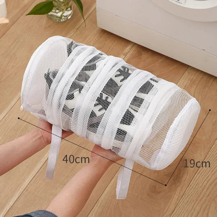 Reusable Shoe Laundry Cleaning Bag – Zippered Sneaker Wash Bag