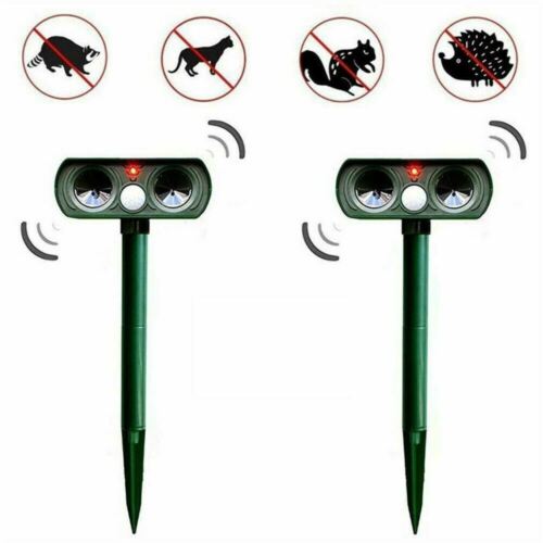 Infrared Solar Animal Pest Repeller — Waterproof Outdoor Deterrent
