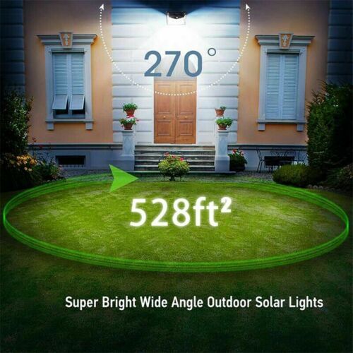 Outdoor Solar Security Light — Motion-Activated