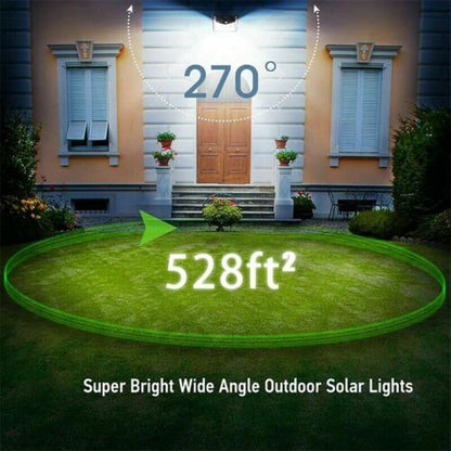 Outdoor Solar Security Light — Motion-Activated