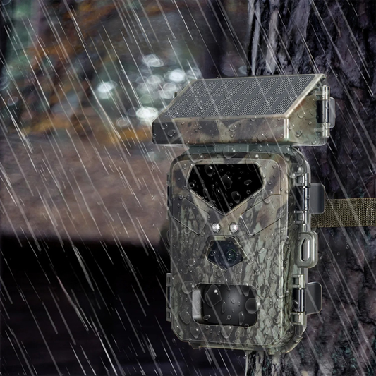 Compact Solar-Powered Trail Camera – 20MP HD